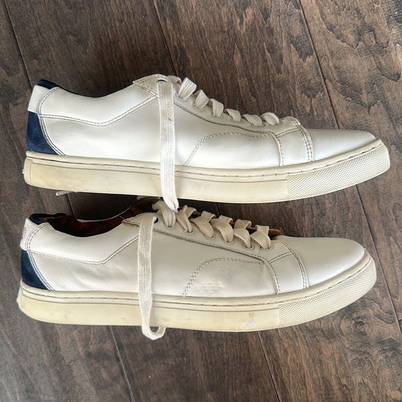 G-Star white leather flats (8) - Picture 4 of 5